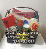 CNY103 賀年美食禮品籃商務送禮香港本地農曆新年客戶送禮親朋好友禮物籃