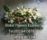 POF6 Hong Kong business flowers delivery podium flowers 沙田